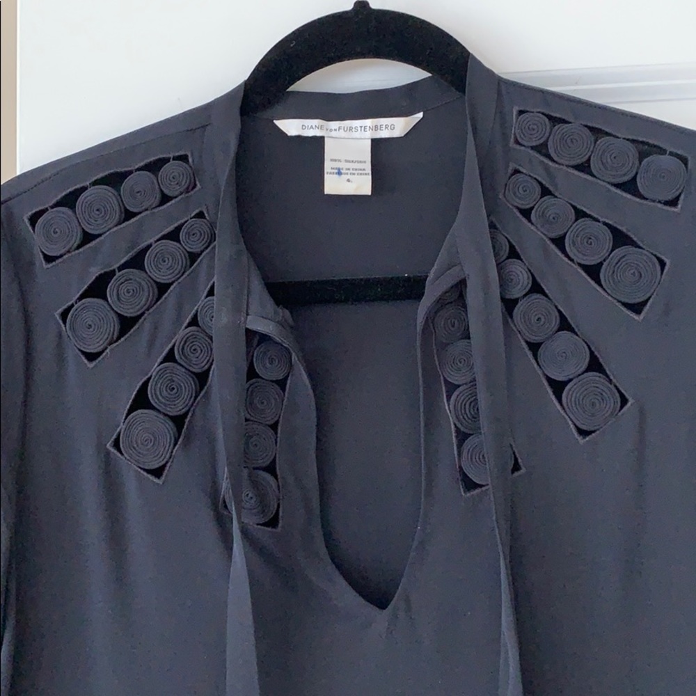 DIANE von FURSTENBERG dress navy